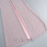 HALTER BACKLESS CRYSTAL EMBELLISHED MAXI DRESS IN PINK