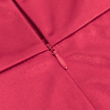 OFF-SHOULDER SOLID COLOR SLIM-FIT TUBE DRESS