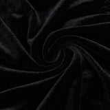 STRAPLESS LACE RUCHED MAXI VELVET DRESS