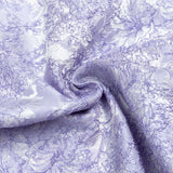 LAVENDER SHORT SLEEVE FLORAL DRAPED MIDI DRESS