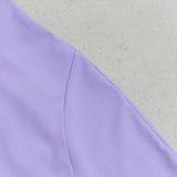 STRAPLESS CREPE MIDI DRESS