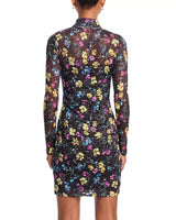 Puckered Lace Dress