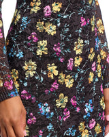 Puckered Lace Dress