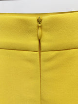Crystal-Embellished Suit Set In Yellow