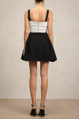 Thalassa Sleeveless Bow Mini Dress