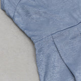 HAZEL GREY ASYMMETRICAL SHOULDER WIDE LEG JUMPSUIT