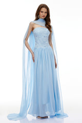rebecca blue Floral Embroidered Pleated Maxi Dress