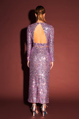 Sequins Maxi Skirt