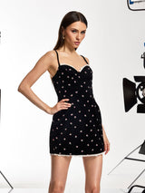Havric Spaghetti Floral Mini Dress