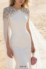 white diamond long sleeve maxi dress