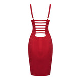 katherine satin bodycon corset mini dress in red