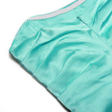 STRAPLESS CORSET DRESS IN GREEN