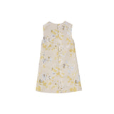 heloise multicolor floral embroidery sleeveless mini dress