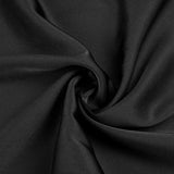 silk crop top maxi skirts 2 pieces sets in black