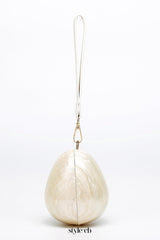 Pearl Strap Egg Bag