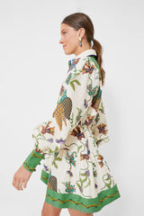 Multi Birdie Mini Dress