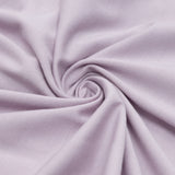 DEEP V-NECK SMALL FLYING-SLEEVED HIGH-RISE DRESS IN LIGHT PURPLE styleofcb