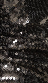 Solaria sequined tulle mini dress styleofcb