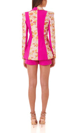 JACQUARD SUIT IN PINK Dresses styleofcb
