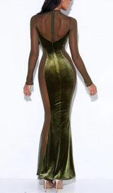 LONG SLEEVES LACE MAXI DRESS styleofcb