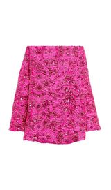 SEQUIN OFF SHOULDER MINI DRESS IN RED DRESS STYLE OF CB