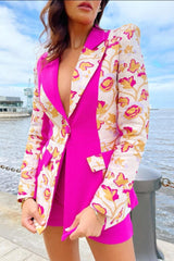 JACQUARD SUIT IN PINK Dresses styleofcb