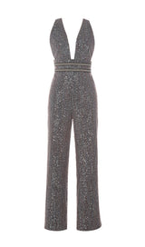 CUT OUT V NECK MAXI DRESS styleofcb