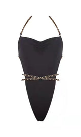 BLACK LACE BEACH SKIRT Swimwear Oh CICI SWIMSUIT BLACK S