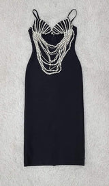 PEARL EMBELLISHED MIDI DRESS DRESS STYLE OF CB