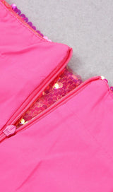 SEQUIN FEATHER MINI SKIRT Dresses styleofcb