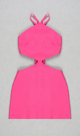 CORSET MINI DRESS IN PINK Dresses styleofcb