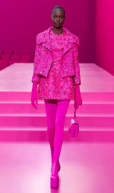 JACQUARD FLORAL BLAZER Outerwear Gloria Lanvin