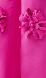 STEREO FLOWER MID-RISE JEANS IN PINK styleofcb