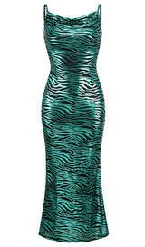 STRIPE MAXI DRESS IN GREEN Dresses styleofcb