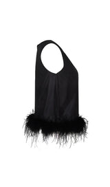 FEATHER TOPS IN LAVENDER Clothing styleofcb