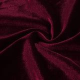 OFF SHOULDER WAIST HOLLOW VELVET MAXI DRESS IN BURGUNDY styleofcb