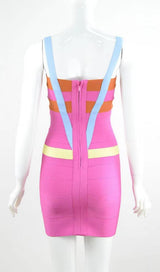 BANDAGE MIDI DRESS IN PINK Dresses styleofcb
