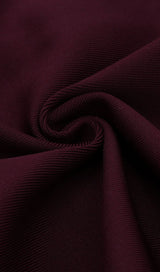 CHERRY STRAPLESS BANDAGE MIDI DRESS Dresses styleofcb