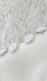 CUT OUT ONE-SHOULDER MAXI DRESS IN WHITE styleofcb