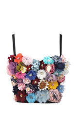 FLORAL CORSET TOP styleofcb