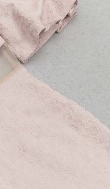 HALTER PUFF MINI DRESS IN PINK DRESS STYLE OF CB