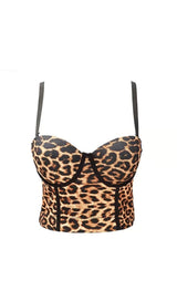 LEOPARD CORSET TOP Clothing styleofcb