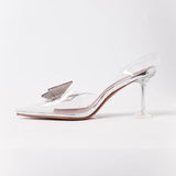 SECRET CRYSTAL BUTTERFLY BROOCH HEELS Shoes styleofcb