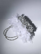 SEQUIN FEATHER SHOULDER BAG Bags Oh CICI