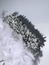 SEQUIN FEATHER SHOULDER BAG Bags Oh CICI