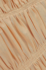 NUDE STRAPPY SEQUINS EMBELLISHED MESH MIDI DRESS Dresses Oh CICI