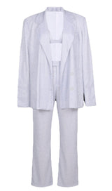 SPARKLE BLAZER THREE PIECE SET Sets styleofcb