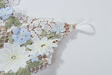 ROSES LACE A-LINE MIDI DRESS IN WHITE DRESS STYLE OF CB