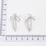 CRYSTAL BOWKNOT EARRINGS Earrings styleofcb