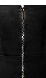 SATIN CORSET MINI DRESS IN BLACK Dresses styleofcb